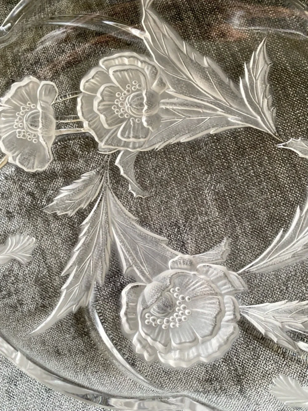 Mikasa Studio Nova Walther Glass Oval Low Bowl Platter - Picture 8 of 12